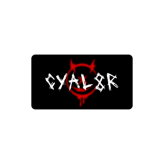 Folgore - [Moto] Plăcuță Vanity CYAL8R